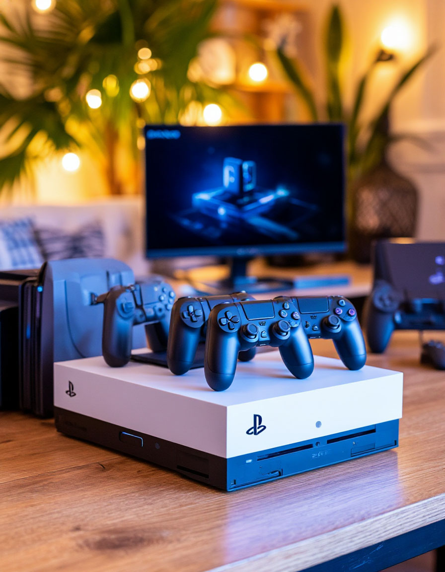 PlayStation 5 консоль и контроллеры